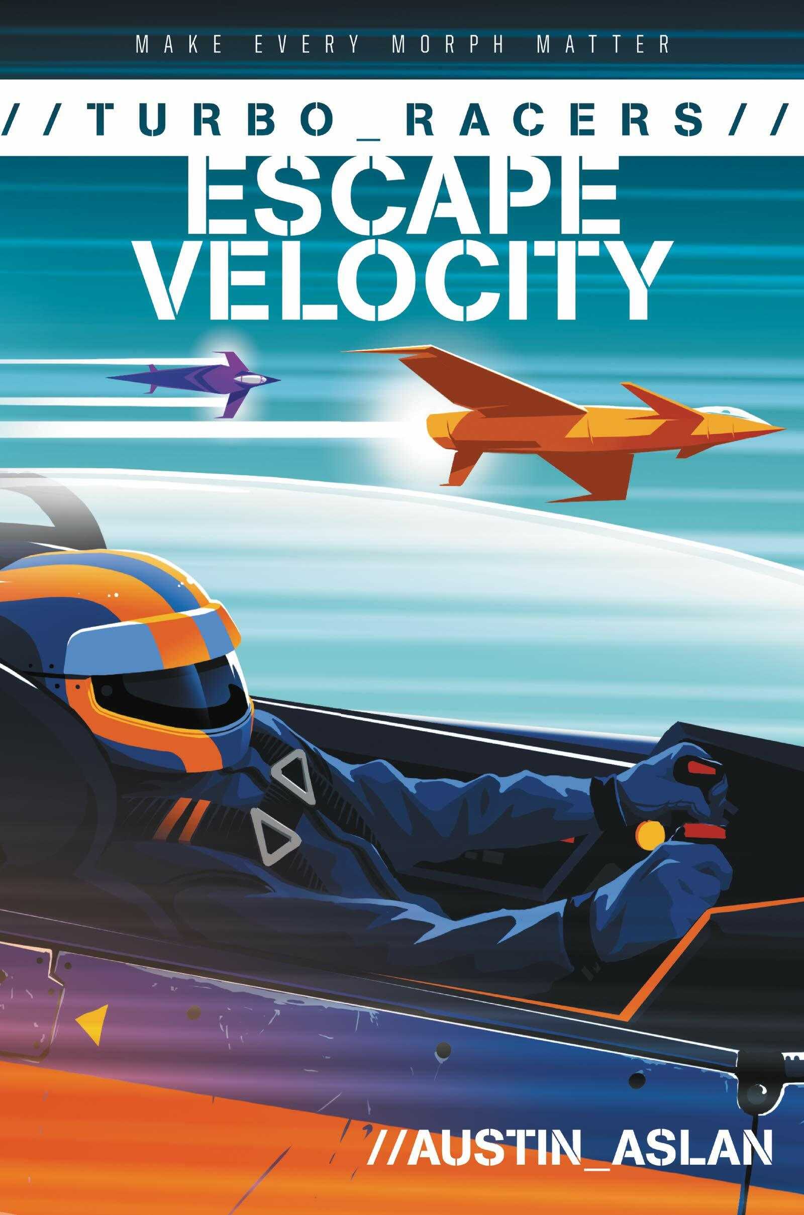 8 Books TURBO RACERS ESCAPE VELOCITY